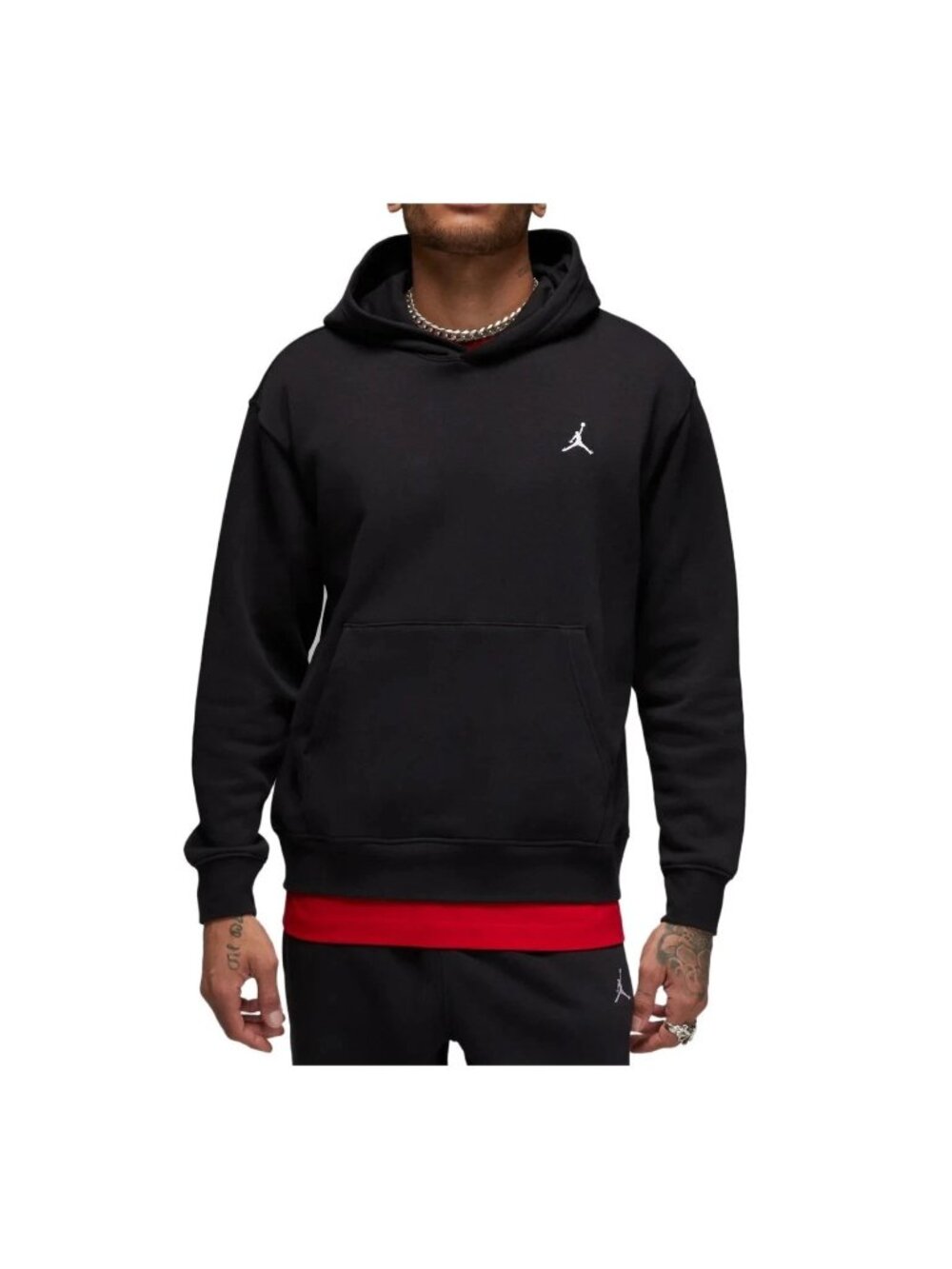 Nike Jordan Brooklyn Fleece - Men's Pullover Hoodie - Black